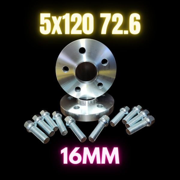 Separadores 16mm 5x120 72.6