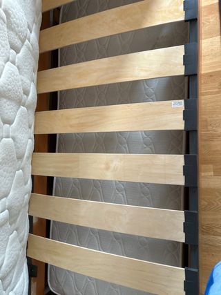 Cama nido con dos colchones