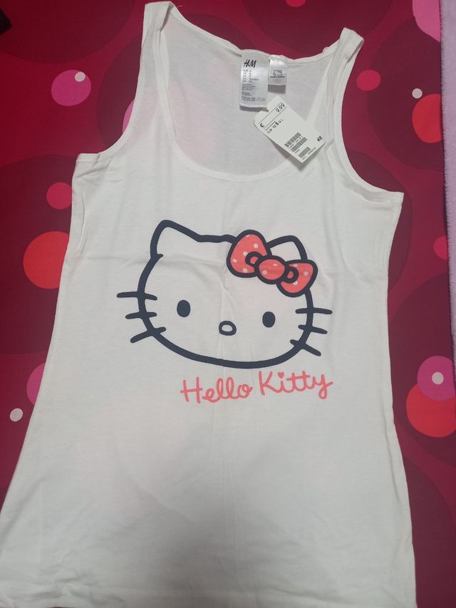 Camiseta hello kitty