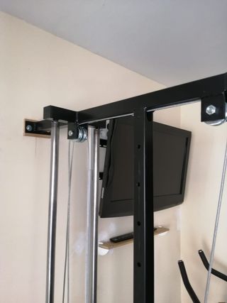 Rack, poleas, crossfit
