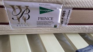 Estructura más cama auxiliar con colchón.