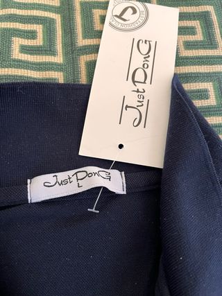 Maglia polo in cotone. da ascella ad ascella cm.52