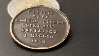 Bonita Medalla de 1859. Napoleón III.