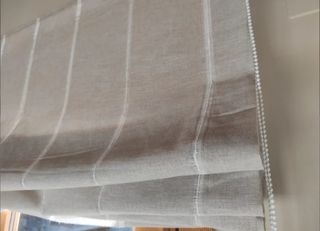 NUEVAS 2 cortinas estor Bolonia Lino 90x250