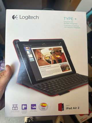 Logitec estuche con teclado integrado Ipad Air 2