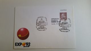 8 Sobres con sellos 1er día y conmemorativos.