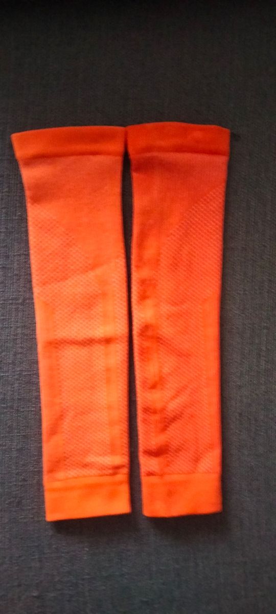 Manicotti ciclismo arancione