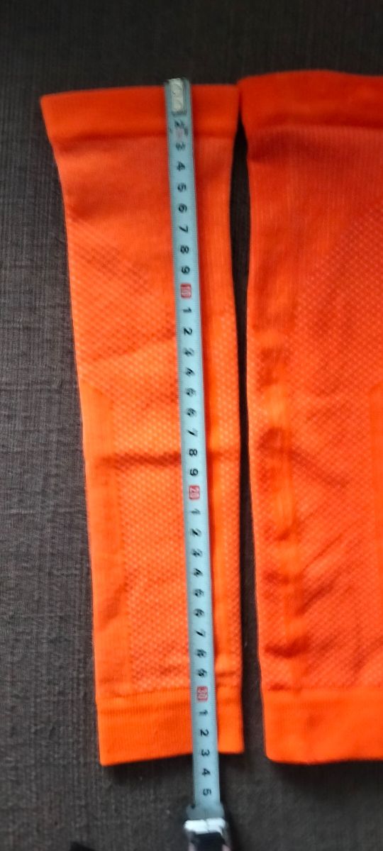 Manicotti ciclismo arancione