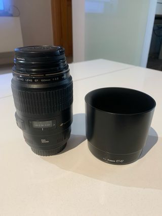 Objetivo Canon 100 mm F/2.8 Macro USM