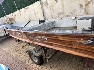 Bass boat quiksilver 410aluminio solo esta semana 