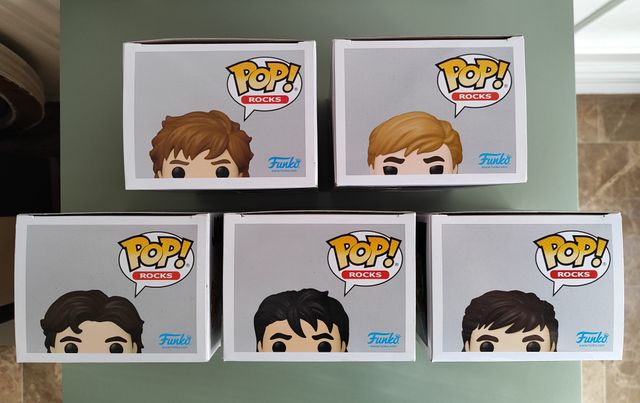 PACK 5 FUNKOS Duran Duran #327-331 POP! Rocks