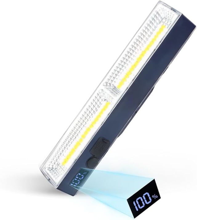 Lámpara de camping recargable con 4 modos de luz