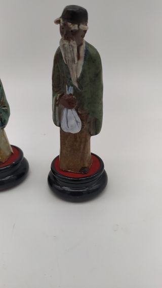 Figuras de porcelana China antiguas.