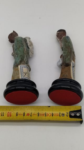 Figuras de porcelana China antiguas.