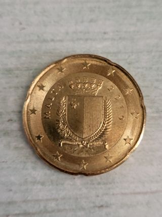 Moneta rara da 20 centesimi Maltese
