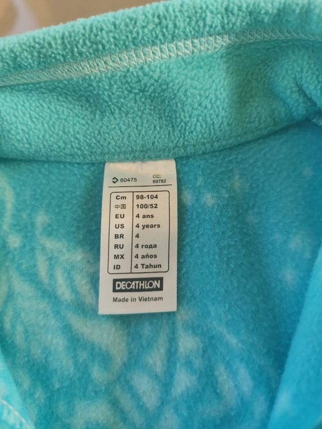 Forros polares 4-5 años