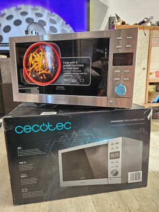 CECOTEC MICROONDAS INDEPENDIENTE DIGITAL SIN PLATO