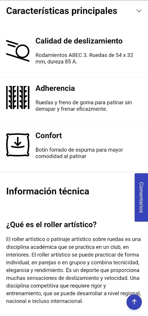 Patines 4 ruedas Oxelo Decathlon