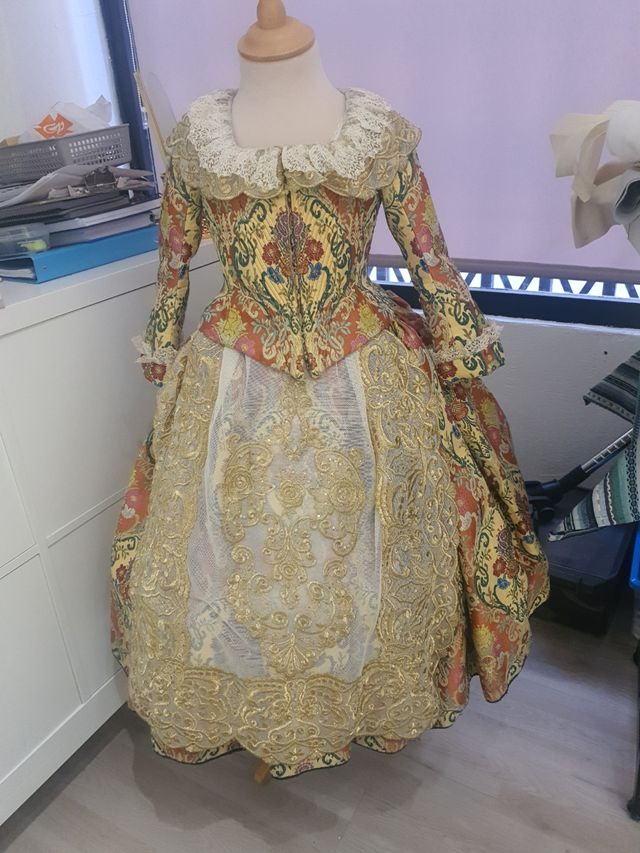 Traje fallera niña