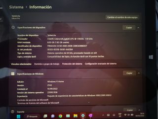 Tablet con lápiz chuwi Ubook Pro