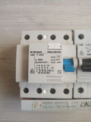 Interruptor diferencial Abb 40A