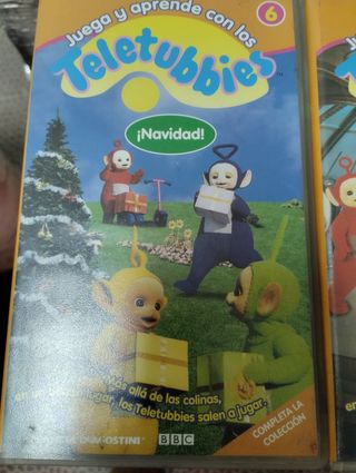 Vendo 3 VHS de los Teletubbies