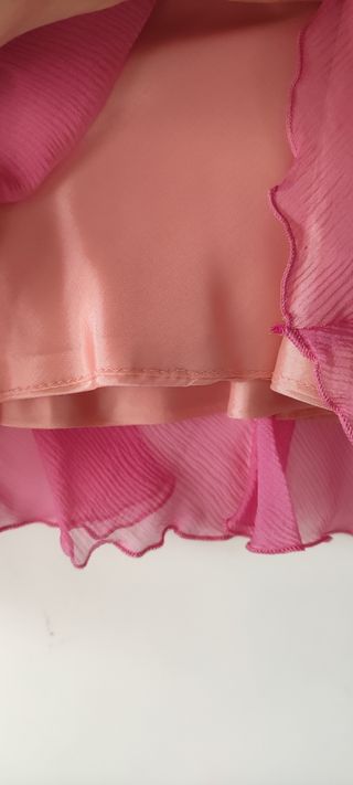 Falda de gasa mujer fiesta verano