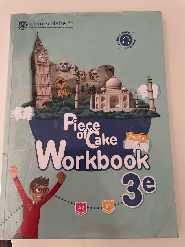 Workbook Anglais 3e - Piece of Cake, édition 2017