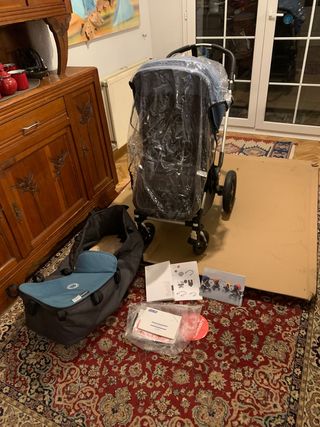 Bugaboo camaleon azul y gris