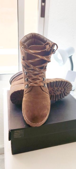 Botines cordones 