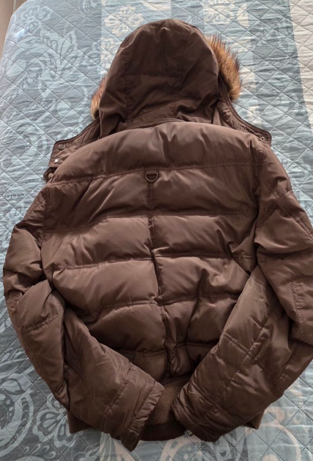 CAZADORA PLUMAS MANGO L