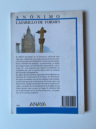 Lazarillo de Tormes Biblioteca Didactica Anaya