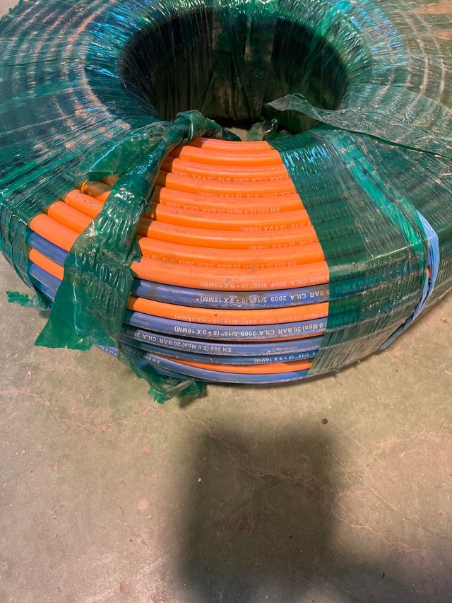 Rollo de tuberia de propano 8x16 mas9x16