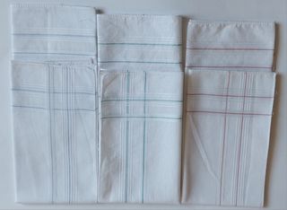 3 pañuelos nariz clásicos 