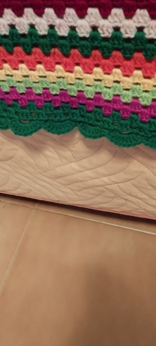 Coperta fatta a mano uncinetto crochet
