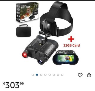 Binoculares de visión Nocturna Graba y  hace Fotos
