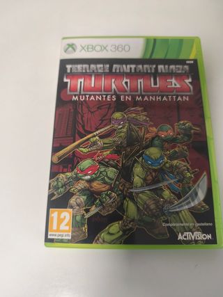 Turtles mutantes en Manhattan xbox 360