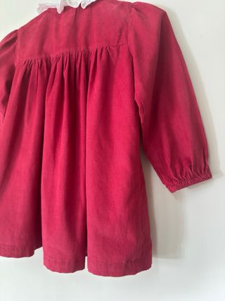 Vestido vermelho Lanidor 4 anos Novo