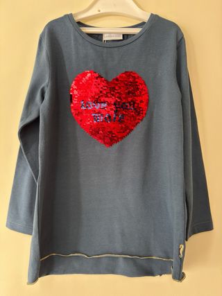 Camisola azul Lanidor 4 anos