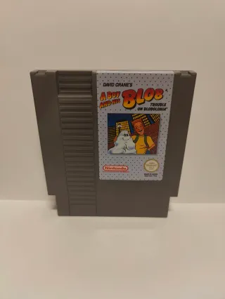 Juego Nintendo NES - A Boy and His Blob - Cartucho