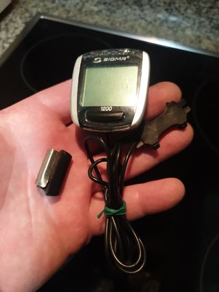 Cuenta kilómetros bicicleta