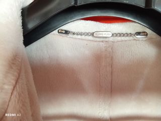 CHAQUETA DE ANTE EUGEN KLEIN COLOR NARANJA TALLA S