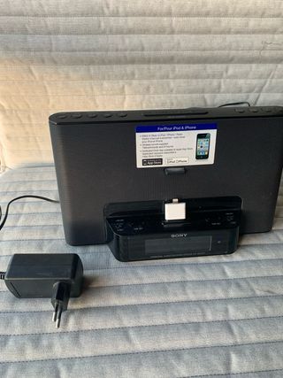 Radio despertador para iPhone