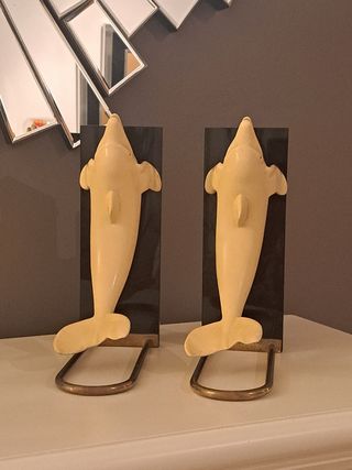 SUJETALIBROS VINTAGE "DELFINES'