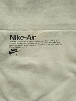 Sudadera Vintage Nike Air (2006). Talla L. 
