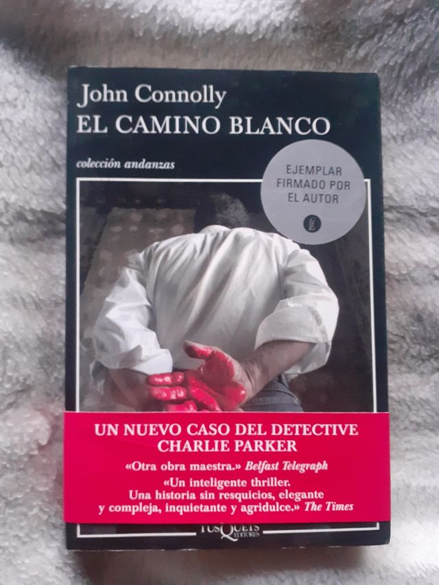 John Connolly, ejemplar firmado