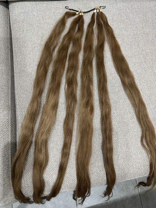 Rodetes y mallas pelo fallera niña