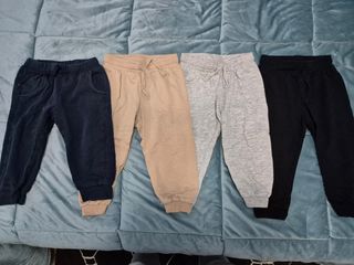 Pantaloni cotone neonato