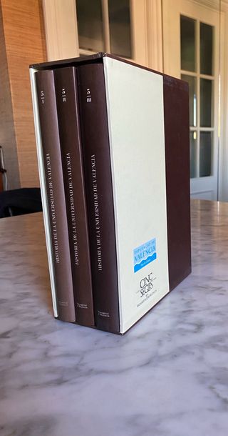 Historia de la Universidad de Valéncia 3 tomos