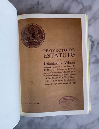 Historia de la Universidad de Valéncia 3 tomos